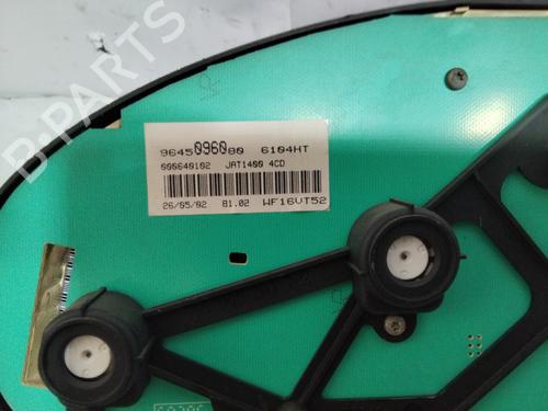 Instrument cluster PEUGEOT 206 Hatchback (2A/C) 1.4 HDi eco 70 | BP27223469C47 