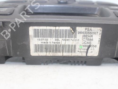 Climate control PEUGEOT 206 Hatchback (2A/C) | BP30727403I5