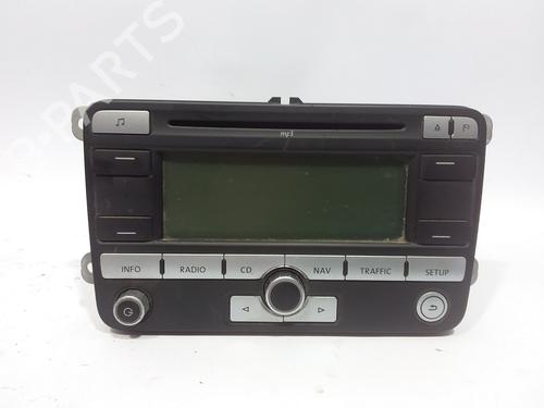 Radio VW TOURAN (1T1, 1T2) 1.9 TDI (105 hp) 10488632