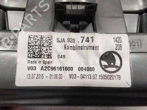 Instrument cluster SKODA RAPID (NH3, NK3, NK6) 1.6 TDI | BP26331897C47 