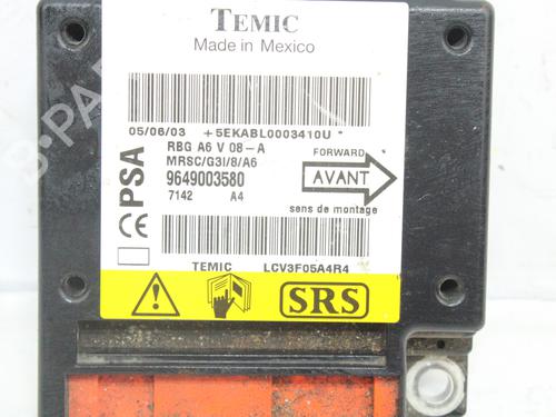 ECU airbags CITROËN C2 (JM_)  | BP15879586M53 