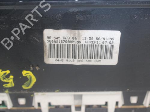Instrument cluster CITROËN C5 I (DC_) 2.0 HDi (DCRHZB, DCRHZE) | BP17320931C47 