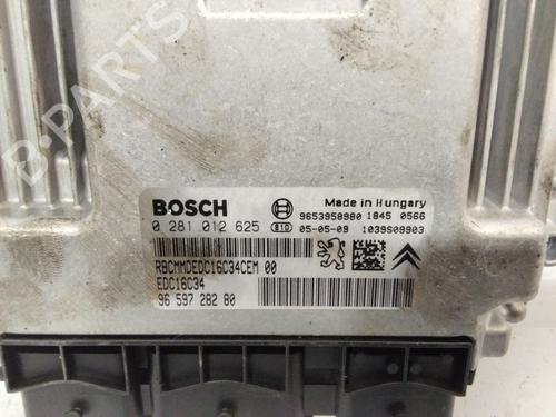 Engine control unit (ECU) PEUGEOT 407 (6D_) 1.6 HDi 110 (6D9HZC, 6D9HYC) | BP22425293M57 