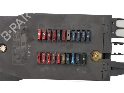 Used Fuse box Fuse box MERCEDES-BENZ SPRINTER 3-t Bus (B903) 313 CDI (903.671, 903.672, 903.673) (129 hp) 33334887 33334887