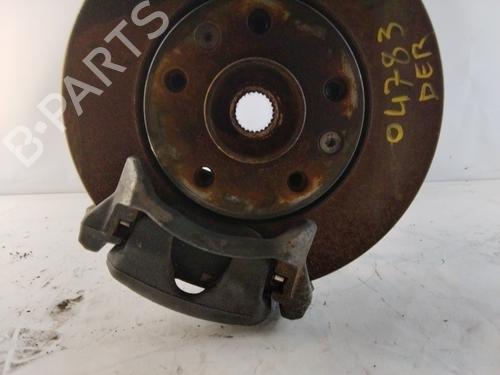 Left front steering knuckle RENAULT MEGANE IV Hatchback (B9A/M/N_) 1.5 dCi 90 (B9A1) | BP22386000M25 