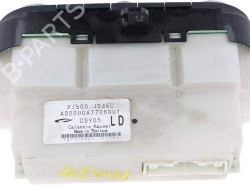 Climate control NISSAN QASHQAI I (J10, NJ10) 1.5 dCi | BP29933790I5