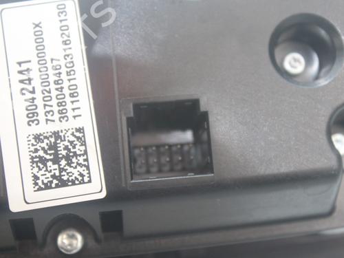 Climate control OPEL ASTRA K (B16)  | BP17133510I5 