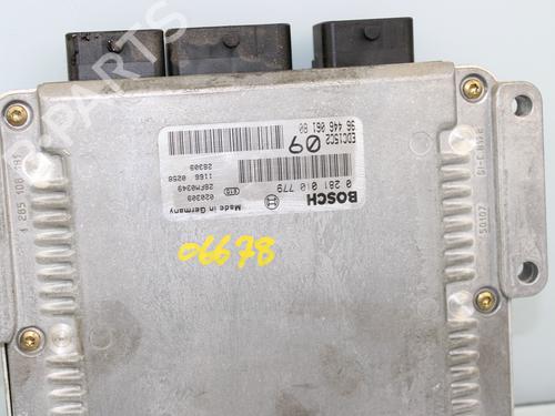 Engine control unit (ECU) PEUGEOT 307 (3A/C) 2.0 16V | BP18260202M57 