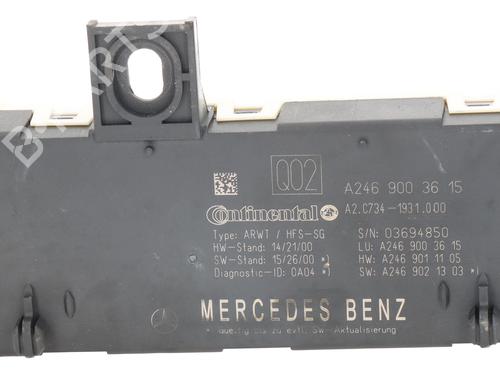 Used Electronic module MERCEDES-BENZ GLA-CLASS (X156) GLA 200 CDI / d (156.908) (136 hp) 30681390