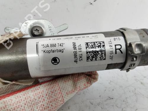 Right curtain airbag SKODA RAPID (NH3, NK3, NK6) 1.6 TDI | BP26331912C12 