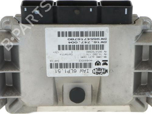 Engine control unit (ECU) PEUGEOT 307 CC (3B)  | BP29565669M57 