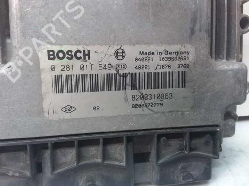 Engine control unit (ECU) RENAULT MEGANE II (BM0/1_, CM0/1_) 1.9 dCi (BM0G, CM0G) | BP8575987M57 