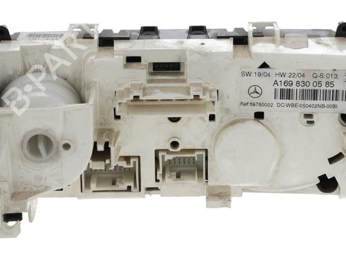 Climate control MERCEDES-BENZ A-CLASS (W169) A 200 (169.033, 169.333) | BP29905263I5 