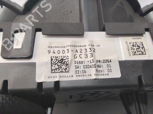 Instrument cluster KIA CEE'D (JD)  | BP20858365C47 