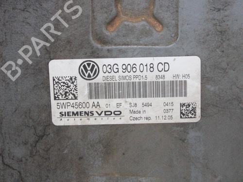 Engine control unit (ECU) VW PASSAT B6 (3C2) 2.0 TDI | BP13927289M57 