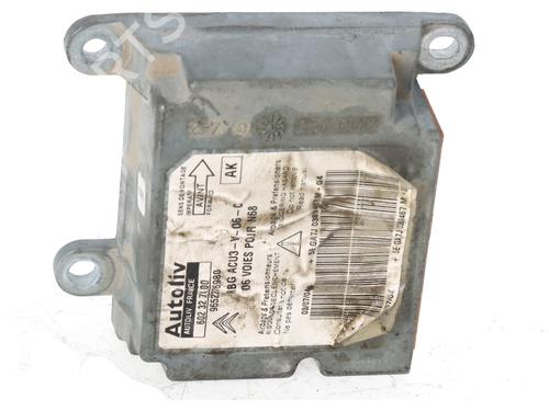 Used ECU airbags ECU airbags CITROËN BERLINGO / BERLINGO FIRST MPV (MF_, GJK_, GFK_) 1.6 HDI 90 (MF9HX) (90 hp) 36387110 36387110