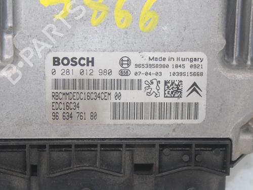 Engine control unit (ECU) CITROËN C4 Grand Picasso I (UA_) 1.6 HDi | BP16749554M57 