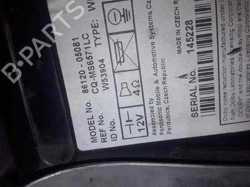 Radio TOYOTA AVENSIS Estate (_T25_)  | BP10249093E6 