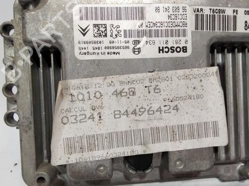 Engine control unit (ECU) PEUGEOT 307 SW (3H) 1.6 HDI 110 | BP28579254M57 - Image 2