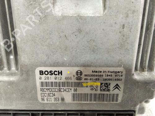 Engine control unit (ECU) CITROËN C3 Picasso (SH_) 1.6 HDi 110 | BP24650598M57 