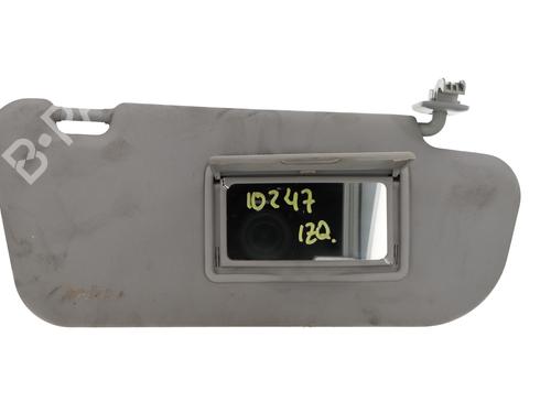 Used Left sun visor MAZDA 3 Saloon (BK) 2.0 MZR-CD (BK12) (143 hp) 30810791