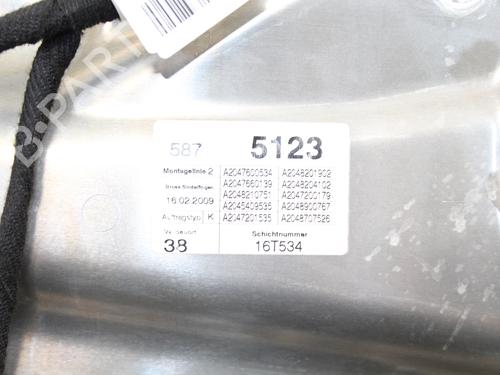 Front left window mechanism MERCEDES-BENZ C-CLASS (W202)  | BP15603629C22 