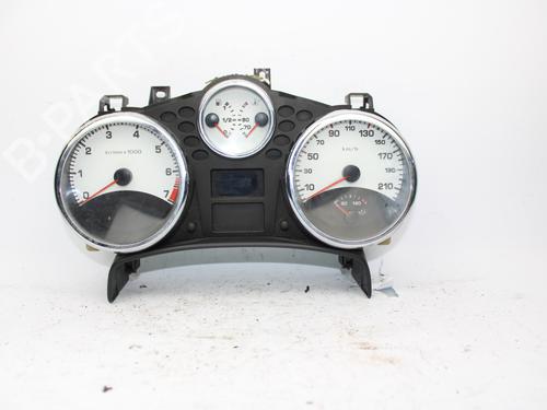 Used Instrument cluster PEUGEOT 207 (WA_, WC_) 1.4 BiFuel (73 hp) 11947012
