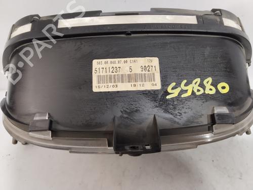 Instrument cluster FIAT PANDA (169_) 1.2 (169.AXB11, 169.AXB1A) | BP27564102C47 
