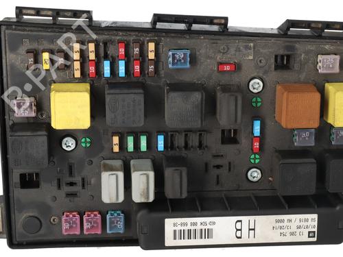 Used Fuse box Fuse box OPEL ASTRA H (A04) [2004-2014] 34168492 34168492
