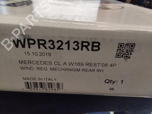 Rear right window mechanism MERCEDES-BENZ A-CLASS (W169)  | BP27470131C25 