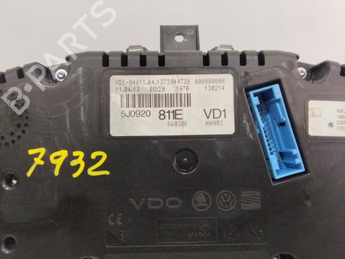 Instrument cluster SKODA FABIA II (542) 1.2 TSI | BP23083584C47 