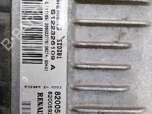 Computer motormanagement RENAULT SCÉNIC II (JM0/1_) 1.5 dCi (JM1E, JM16) | BP8578706M57 