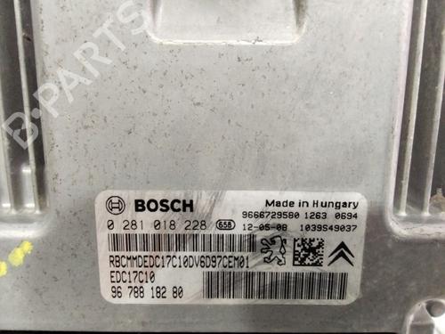 Engine control unit (ECU) PEUGEOT 208 I (CA_, CC_)  | BP24650563M57 