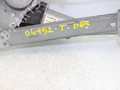 Rudehejsemekanisme Højre bagtil NISSAN QASHQAI I (J10, NJ10)  | BP18488226C25 