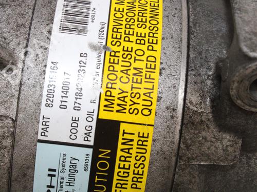 AC compressor RENAULT MEGANE II (BM0/1_, CM0/1_) 1.6 16V (BM0C, CM0C) | BP13909733M34 