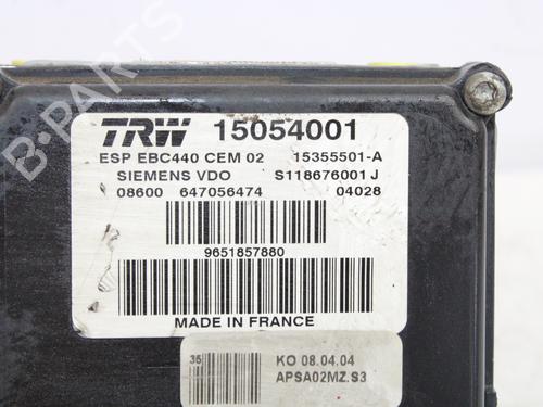 ABS pump PEUGEOT 407 (6D_) 2.2 (6D3FZE, 6D3FZH) | BP15212020M43 