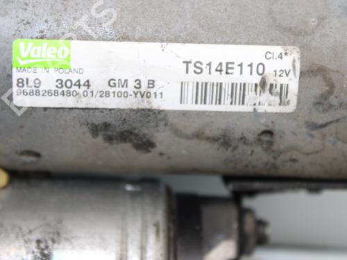 Startmotor CITROËN C3 Picasso (SH_)  | BP21827718M8 
