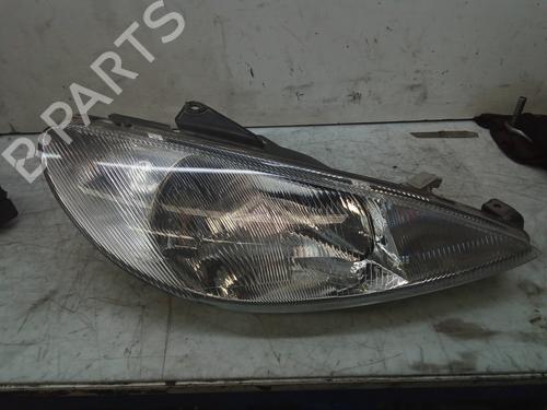 Højre forlygte PEUGEOT 206 Hatchback (2A/C) 1.4 i (75 hp) 8581959