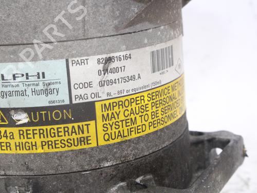 AC compressor RENAULT MEGANE II Coupé-Cabriolet (EM0/1_)  | BP15679657M34 