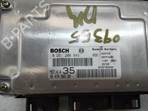 Engine control unit (ECU) PEUGEOT 307 (3A/C) 1.6 16V | BP27456416M57