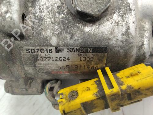 AC compressor CITROËN C4 Grand Picasso I (UA_) 1.6 HDi | BP22616514M34 