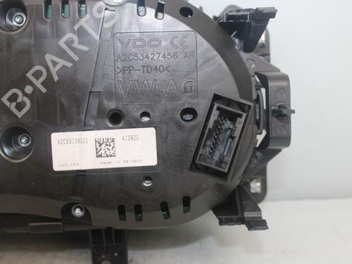 Instrument cluster VW GOLF VII (5G1, BQ1, BE1, BE2) 1.4 TSI | BP18488145C47 