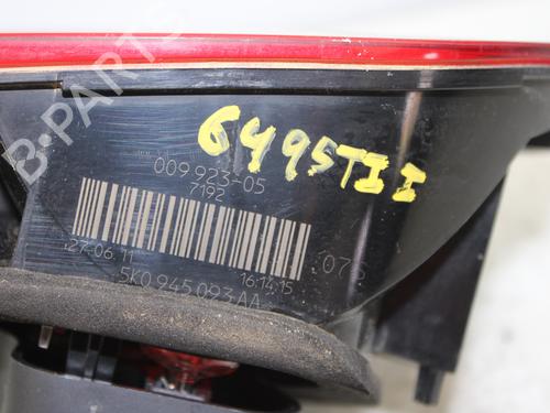 Left tailgate light VW GOLF VI (5K1) 1.6 TDI | BP18246777C79 