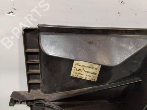Radiator fan MERCEDES-BENZ C-CLASS (W203)  | BP29489132M35 
