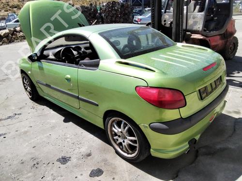 Rudehejsemekanisme Højre foran PEUGEOT 206 CC (2D) 1.6 16V (2DNFUF, 2DNFUR) | BP24368550C23 