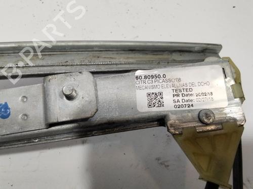 Front right window mechanism CITROËN C3 Picasso (SH_) 1.4 VTi 95 (SH8FSC, SH8FP0, SH8FP6) | BP37231679C23 - Image 3
