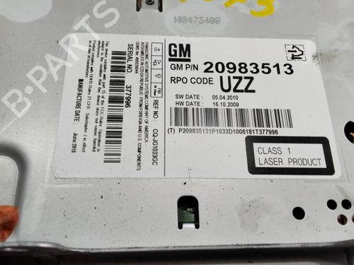 Radio OPEL ASTRA J (P10)  | BP26401560E6 