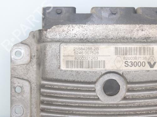 Engine control unit (ECU) RENAULT GRAND SCÉNIC II (JM0/1_)  | BP16844293M57 