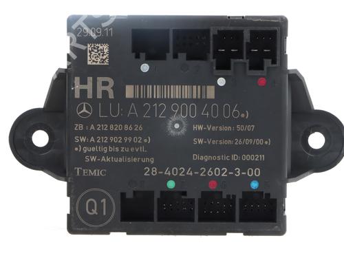 Used Electronic module Electronic module MERCEDES-BENZ E-CLASS (W212) [2009-2016] 33710017 33710017