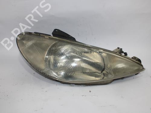 Højre forlygte PEUGEOT 206 Hatchback (2A/C) [1998-2012]  13551677